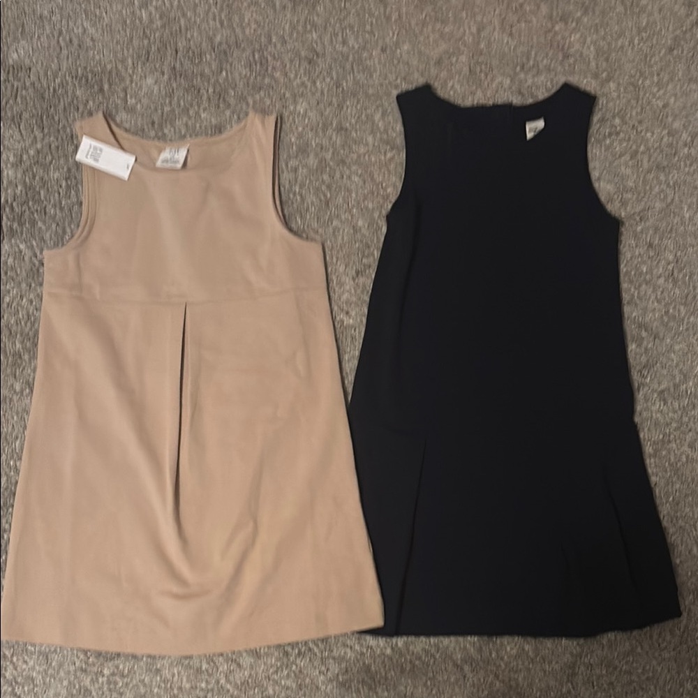 Uniform Dresses in Khaki and Navy Blue